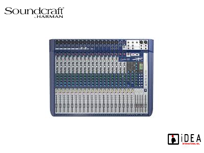 Soundcraft Signature 22 Mixer Analog Console Mikser
