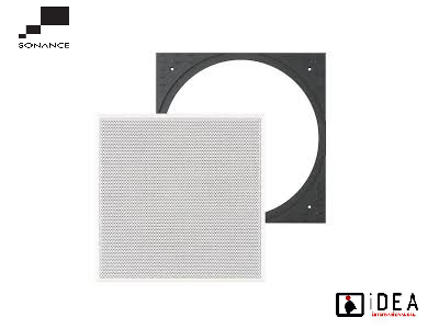 Sonance VS8SQ Square Adapter W/Grille Vısual Performance Large Woofers