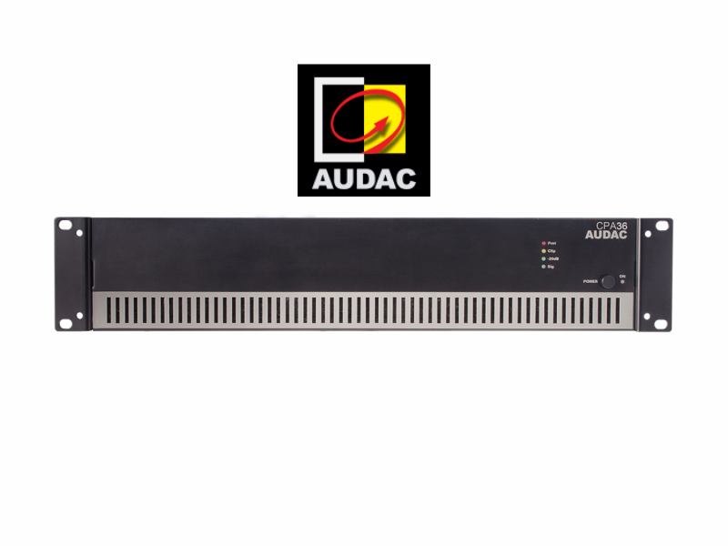 AUDAC CPA36 360W 100V AMPLİFİKATÖR AUDAC HOPARLÖR PERPA SES SİSTEMİ